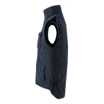 Colete trabalho multibolsos poliéster fecho de correr 120 g/m2 Velilla cor cor-de-laranja terceira vista