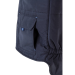 Colete trabalho multibolsos poliéster fecho de correr 120 g/m2 Velilla cor azul-claro sétima vista