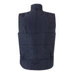 Colete trabalho multibolsos poliéster fecho de correr 120 g/m2 Velilla cor azul-claro