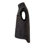 Colete trabalho multibolsos poliéster fecho de correr 120 g/m2 Velilla terceira vista