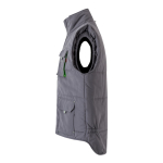 Colete trabalho multibolsos poliéster fecho de correr 120 g/m2 Velilla terceira vista