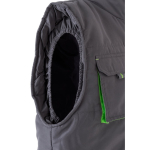 Colete trabalho multibolsos poliéster fecho de correr 120 g/m2 Velilla sexta vista