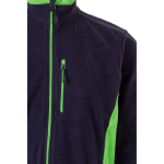 Casaco de trabalho com bolsos, polar, de poliéster 220 g/m2 Velilla cor verde quinta vista