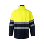 Casaco de trabalho, polar, de poliéster 280 g/m2 Velilla cor amarelo
