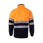 Casaco de trabalho, polar, de poliéster 280 g/m2 Velilla cor cor-de-laranja