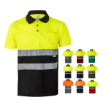 Polo de trabalho extra grande de alta visibilidade 160 g/m2 Velilla. varias cores