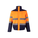 Casaco de trabalho grande de poliéster 180 g/m2 Velilla cor cor-de-laranja segunda vista