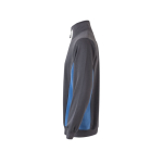 Camisola de trabalho de felpa, fecho de correr 260 g/m2 cor azul-claro terceira vista