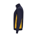 Camisola de trabalho de felpa de poliéster e algodão 260 g/m2 Velilla cor amarelo terceira vista