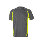 T-shirt técnica de trabalho em olho de pássaro 160 g/m2 Velilla cor amarelo segunda vista