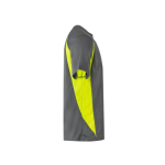 T-shirt técnica de trabalho em olho de pássaro 160 g/m2 Velilla cor amarelo terceira vista