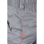 Calças de trabalho elásticas em tom bicolor 240 g/m2 Velilla cor cor-de-laranja sétima vista