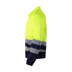 Casaco de trabalho tamanho grande sarja 210 g/m2 Velilla cor amarelo terceira vista