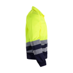 Casaco de trabalho tamanho grande sarja 210 g/m2 Velilla cor amarelo quarta vista