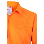 Casaco de trabalho tamanho grande sarja 210 g/m2 Velilla cor cor-de-laranja quinta vista
