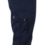 Calças de trabalho multibolsos elásticas bicolores 240 g/m2 Velilla cor cor-de-laranja quinta vista