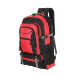 Mochila de viagem com múltiplos bolsos interiores e exteriores segunda vista
