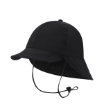 Chapéu à pescador com grande aba traseira para proteger do sol