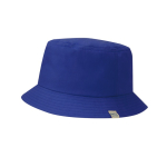 Clássico chapéu estilo bob de rPET com proteção solar FPU50+ cor azul primeira vista