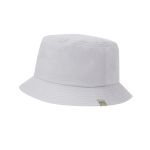 Clássico chapéu estilo bob de rPET com proteção solar FPU50+ cor branco primeira vista