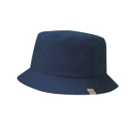 Clássico chapéu estilo bob de rPET com proteção solar FPU50+ cor azul-marinho primeira vista
