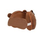 Kit apoio de cabeça/máscara de dormir para criança em estojo de urso terceira vista