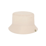 Chapéu estilo bob de algodão 100% orgânico de cor natural cor natural primeira vista