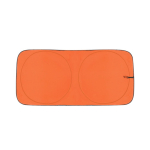 Para-sol grande de poliéster dobrável em várias cores 150 x 70 cm cor cor-de-laranja primeira vista