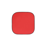 Para-sol pequeno de poliéster dobrável em várias cores 70 x 70 cm cor vermelho primeira vista