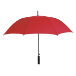 Guarda-chuva antivento de poliéster rPET de abertura automática Ø120 cor vermelho primeira vista