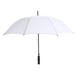 Guarda-chuva antivento de poliéster rPET de abertura automática Ø120 cor branco primeira vista