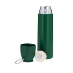 Termos com chávena de 120 ml de aço inoxidável reciclado 500 ml terceira vista