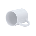 Caneca branca de cerâmica de qualidade AAA para sublimação 350 ml terceira vista