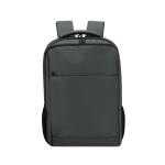 Mochila para portátil de PU com tira para trolley 15'' cor cinzento primeira vista