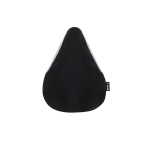 Capa de selim com base refletora para todo o tipo de bicicletas cor preto primeira vista