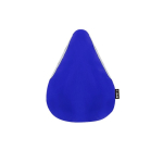 Capa de selim com base refletora para todo o tipo de bicicletas cor azul primeira vista