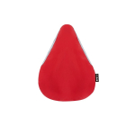 Capa de selim com base refletora para todo o tipo de bicicletas cor vermelho primeira vista