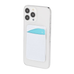Porta-cartões adesivo para telemóvel, material elástico personalizável sétima vista