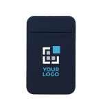 Porta-cartões adesivo para telemóvel, material elástico personalizável vista principal