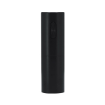 Abridor elétrico de garrafas de vinho ABS e  acabamento mate cor preto primeira vista