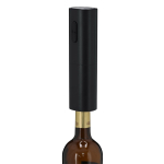 Abridor elétrico de garrafas de vinho ABS e  acabamento mate quarta vista