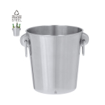 Frapé de aço inoxidável reciclado com duas argolas 4 L