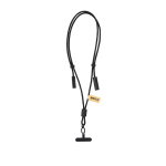 Lanyard com função de carga, transmissão de dados e porta-telemóvel segunda vista