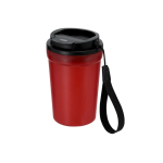 Copo com acabamento frost e tampa hermética com doseador 400 ml segunda vista