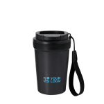 Copo com acabamento frost e tampa hermética com doseador 400 ml vista principal