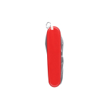 Canivete vermelho multiusos de aço inoxidável com 10 funções cor vermelho primeira vista