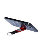 Porta-chaves de nylon com moeda para carrinho e suporte para telemóvel terceira vista