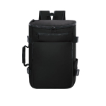 Mochila com 3 modos de transporte, ideal para viagens 15'' cor preto primeira vista