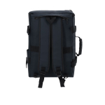 Mochila com 3 modos de transporte, ideal para viagens 15'' cor azul-marinho quinta vista