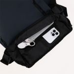 Mochila com 3 modos de transporte, ideal para viagens 15'' cor azul-marinho